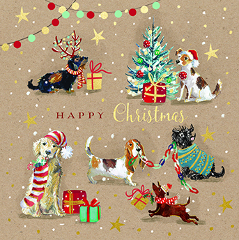 Festive Dogs, Christmas Box