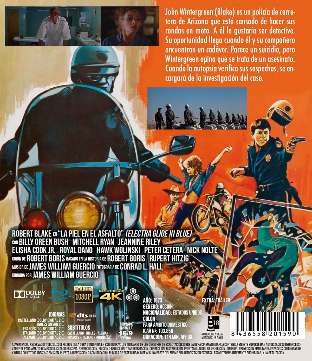 Electra Glide In Blue (ej svensk text) (Blu-ray) - 2