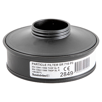 Sundström SR 710 P3 2 p Particle Filter PAPR