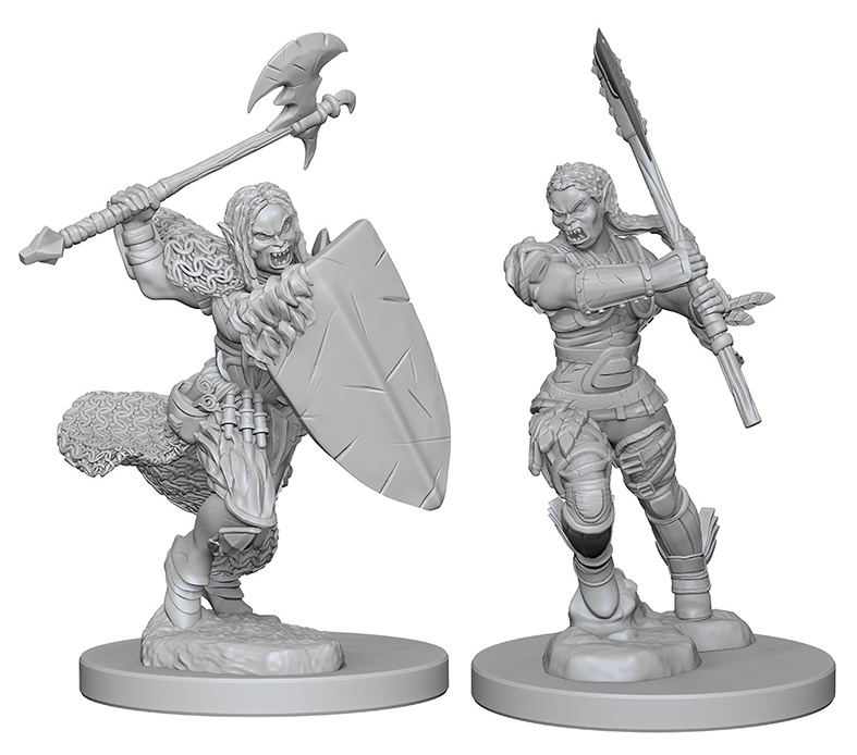 Pathfinder Battles Deep Cuts: Female Barbarian Pathfinder
