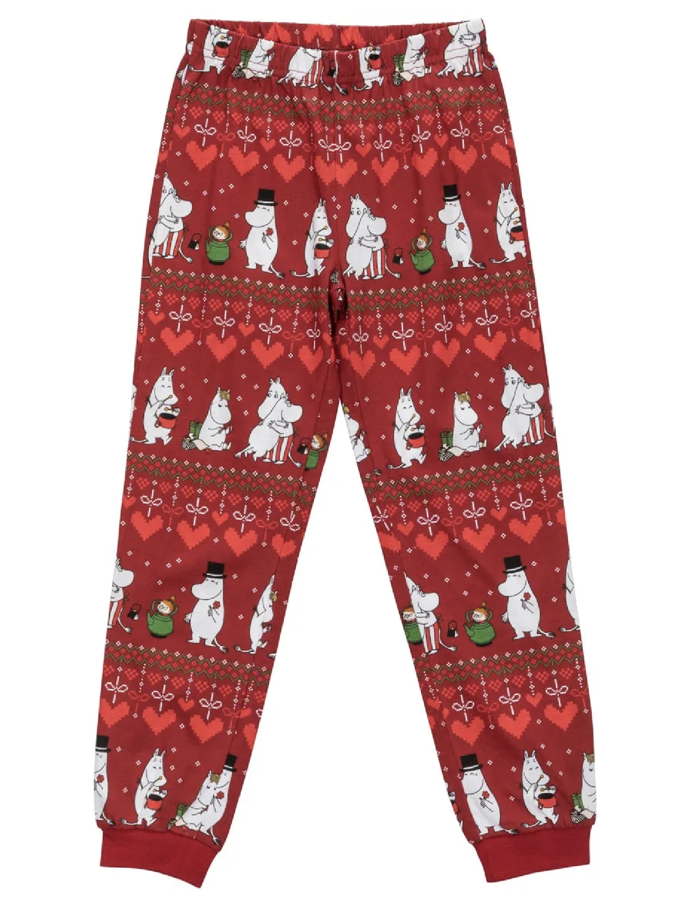 Moomin Children Christmas Pajamas - Winter Heart (Also available for men, women & baby) - 5