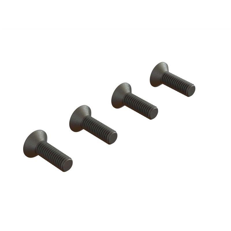 ARRMA Flat Head Hex Machine Screw, M5x16mm (4)