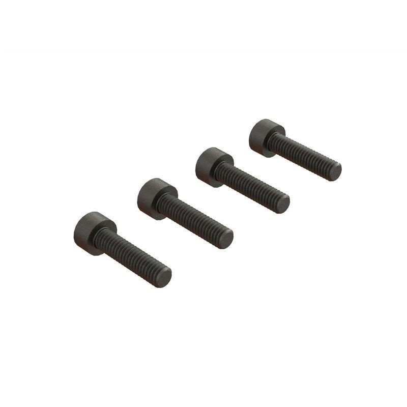 ARRMA Cap Head Machine Screw, M4x12mm (4)