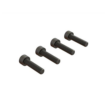 ARRMA Cap Head Machine Screw, M4x12mm (4)