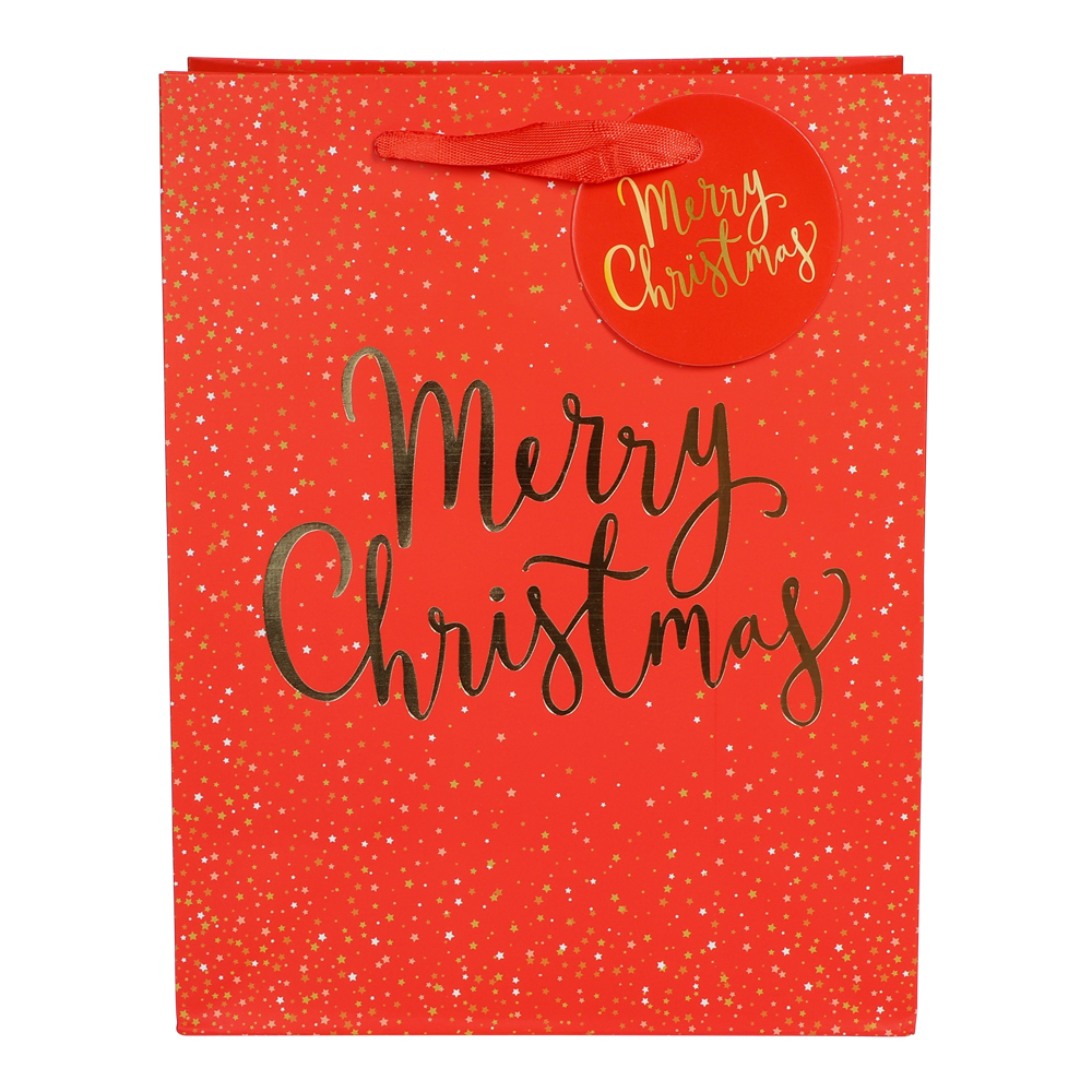 Presentpåse - Merry Christmas - 2