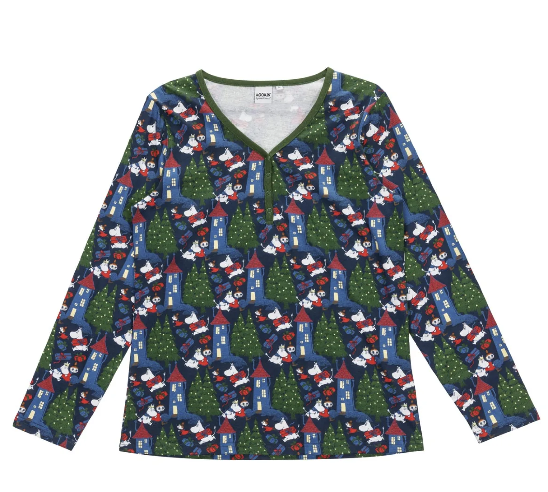 Moomin Women's Christmas Pajamas - Rusch (Also available for men, children & baby) - 4
