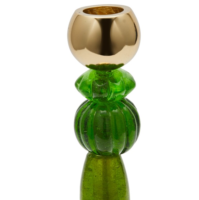 Pols Potten Ljusstake Beads Dark green - Small - 3