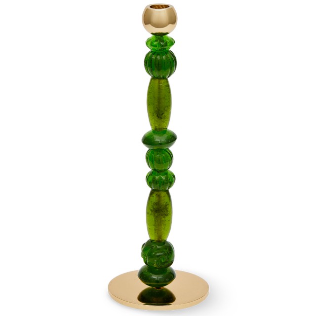 Pols Potten Ljusstake Beads Dark green - Small