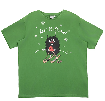 Mumin Vuxen T-shirt (Unisex) - Stinky - Let it snow (Finns även för barn)
