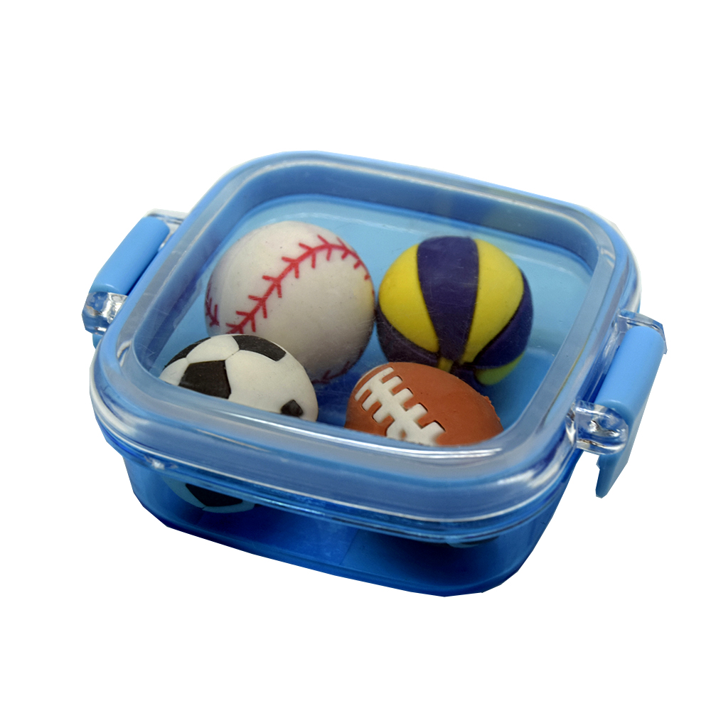 Erasers Sport Balls 4-Pack