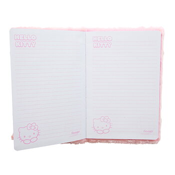 Fluffy Notebook Hello Kitty