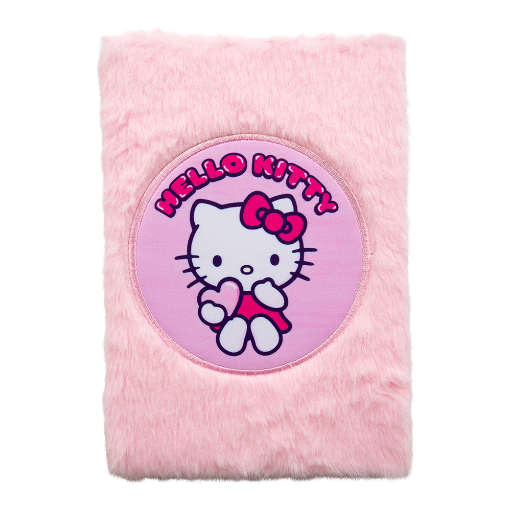 Fluffy Notebook Hello Kitty