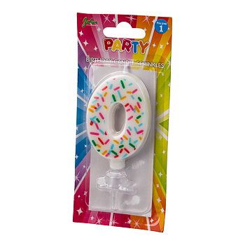 Tårtljus SPRINKLES 0