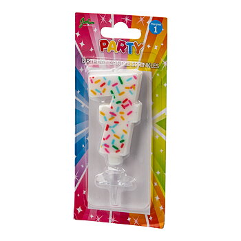 Tårtljus SPRINKLES 7 år