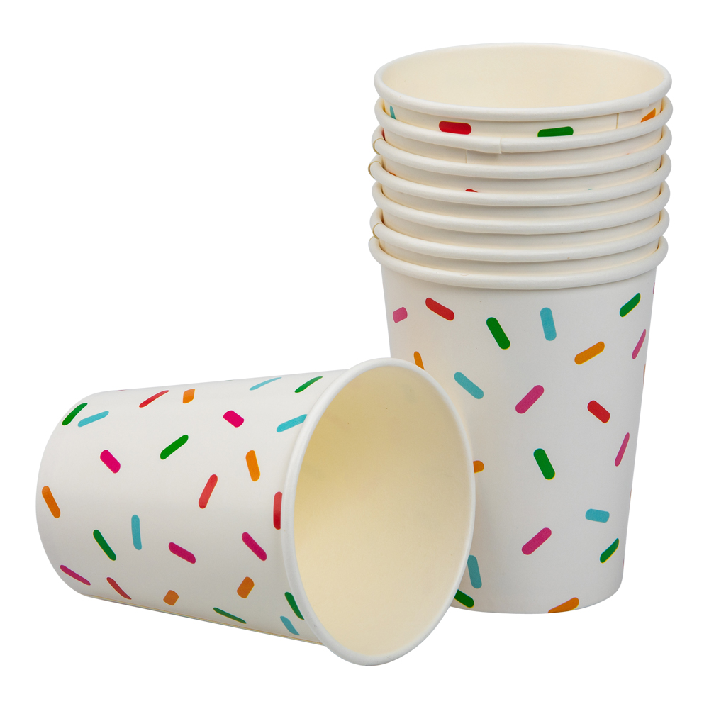 Pappmugg Sprinkles 8-Pack