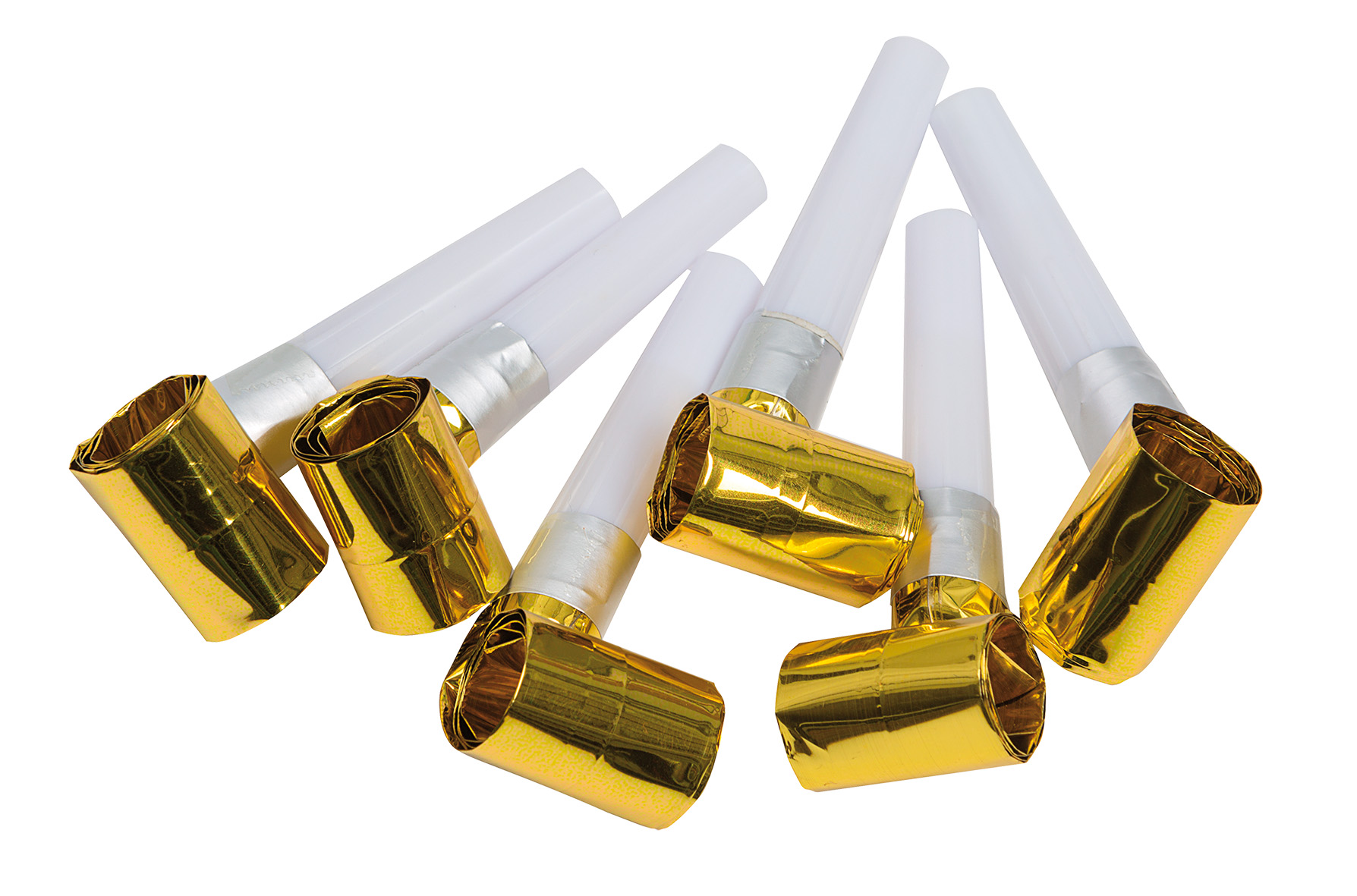 Party Blow Outs Gold 6-Pack - 2
