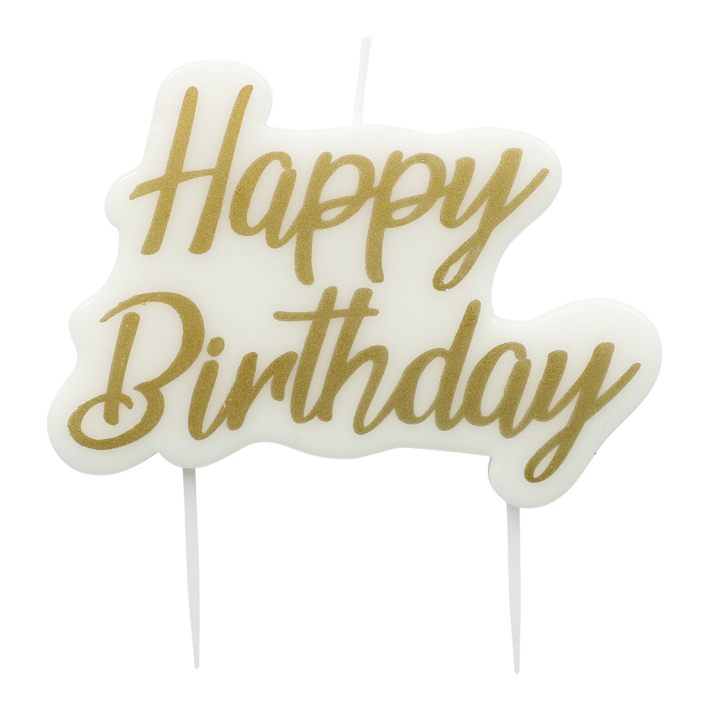 Tårtljus Happy Birthday