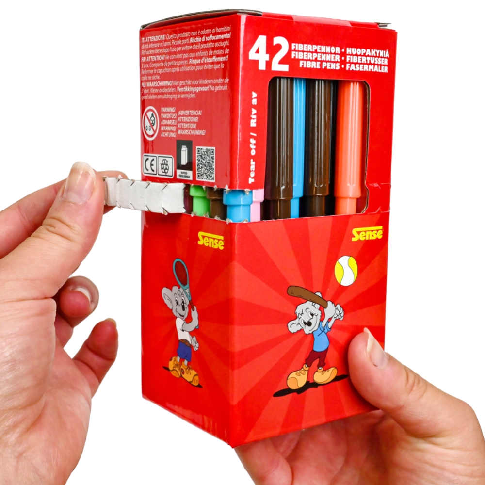 Sense Fiberpennor Fine 42-P I Burk - 3