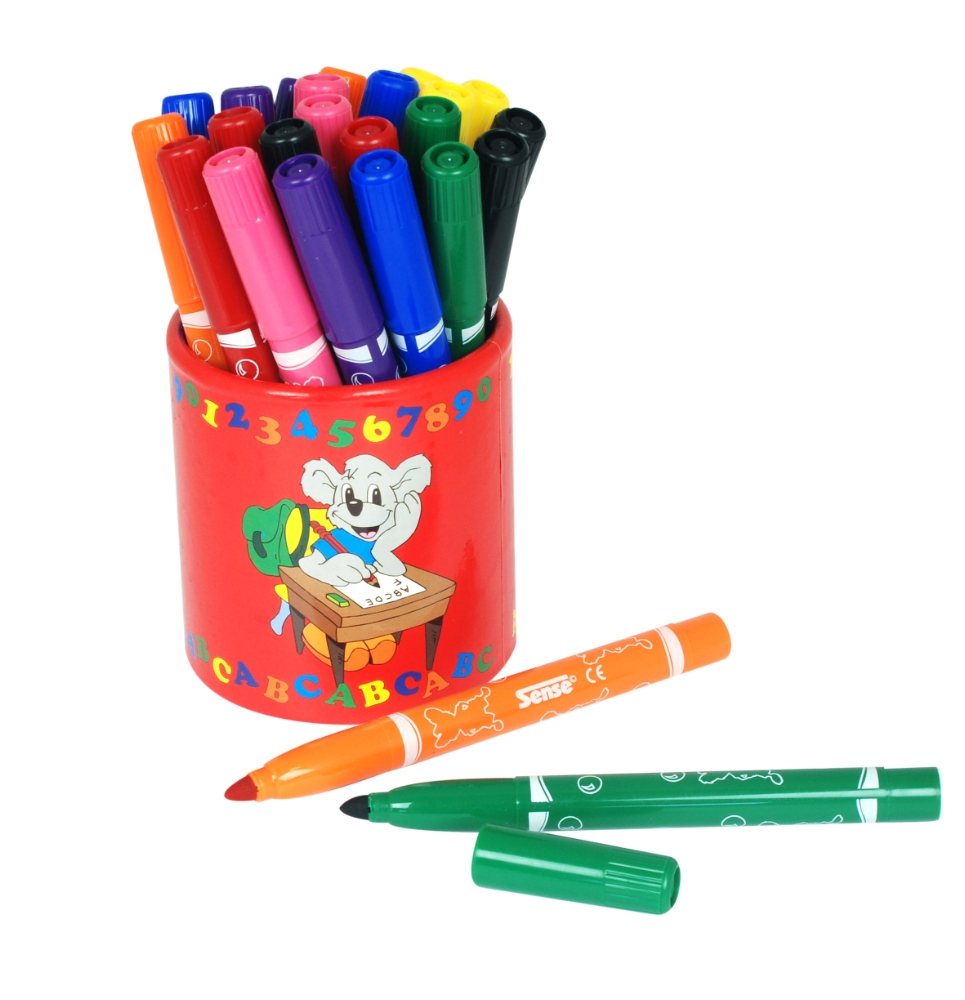 Sense Fiberpennor Jumbo 24-P Pennburk - 2