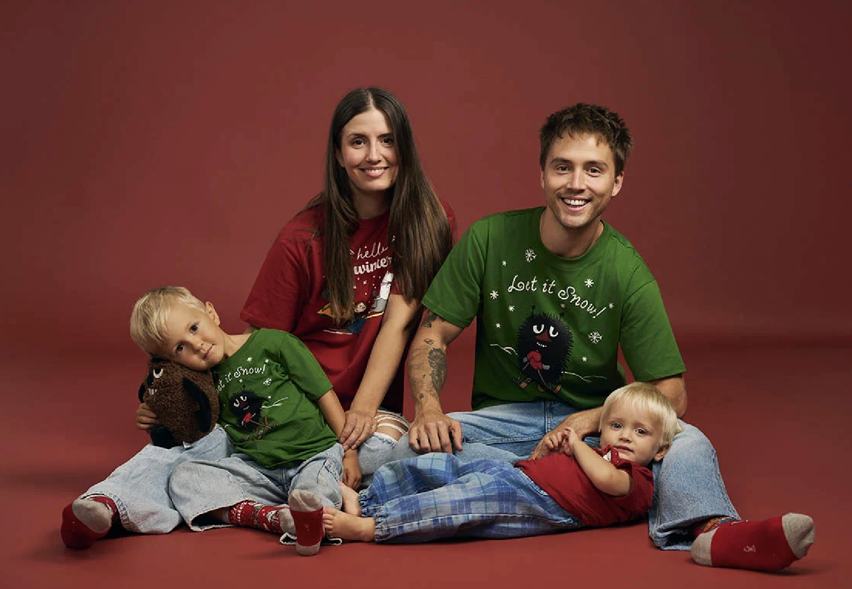 Mumin Vuxen T-shirt (Unisex) - Hello Winter (Finns även för barn) - 2