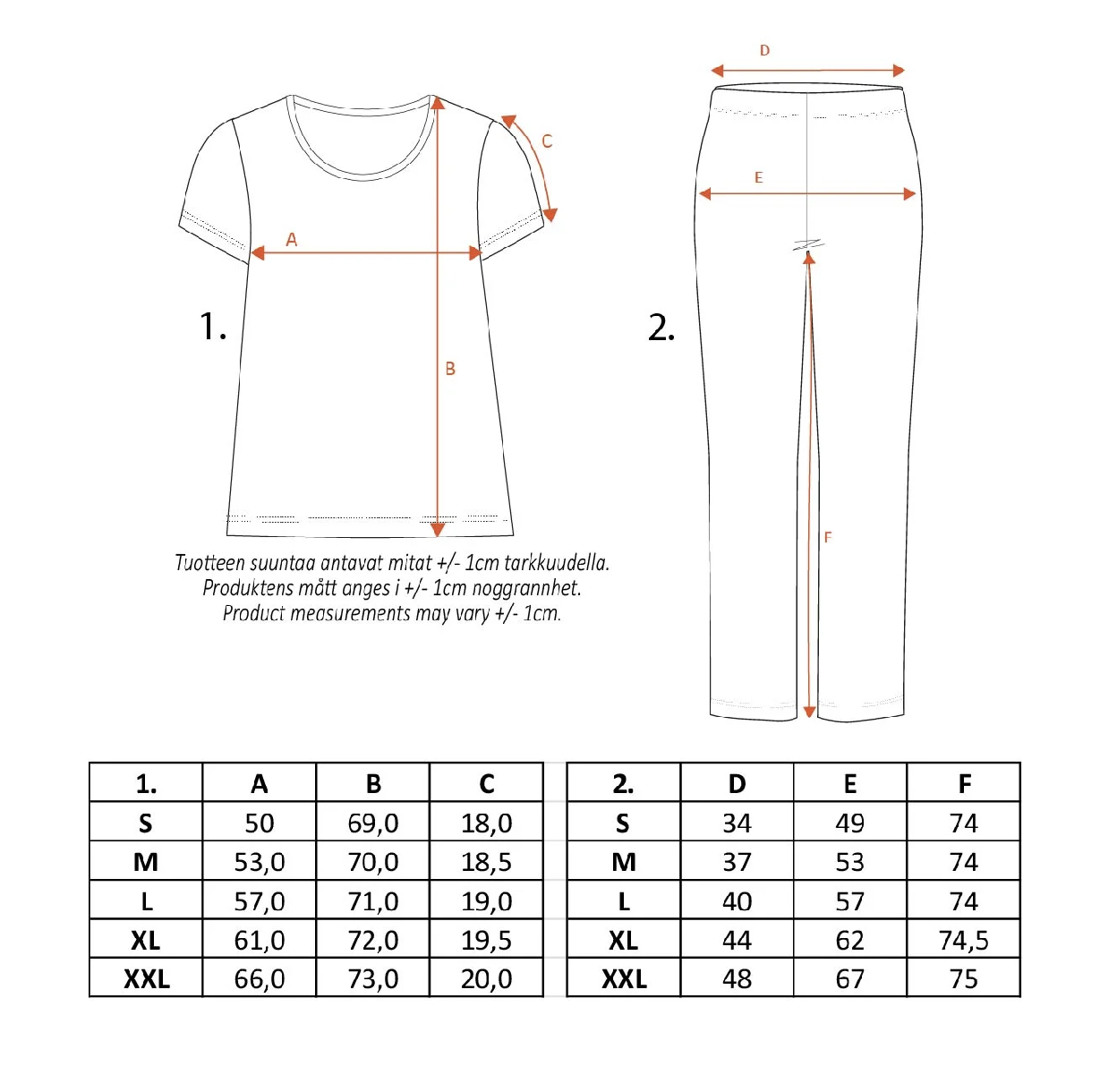 Mumin Dam Pyjamas - Mirakel violett - 3