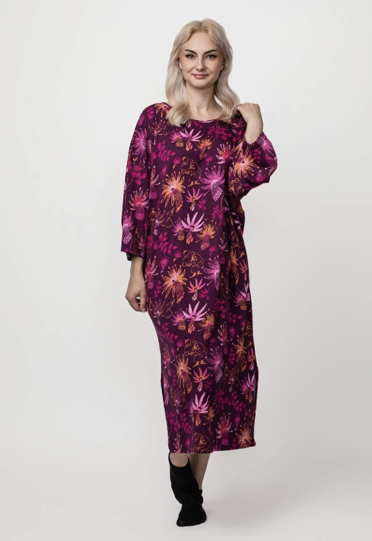 Moomin Lady Nightgown - Miracle purple - 2