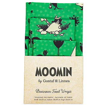 Moomin By G&L Bivaxdukar Tending the earth 3-pack