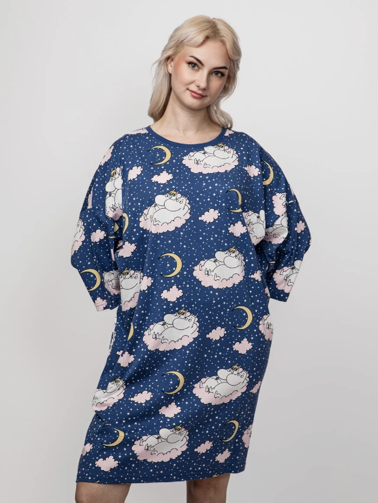 Moomin Women's giant sheet - Nap blue - 3