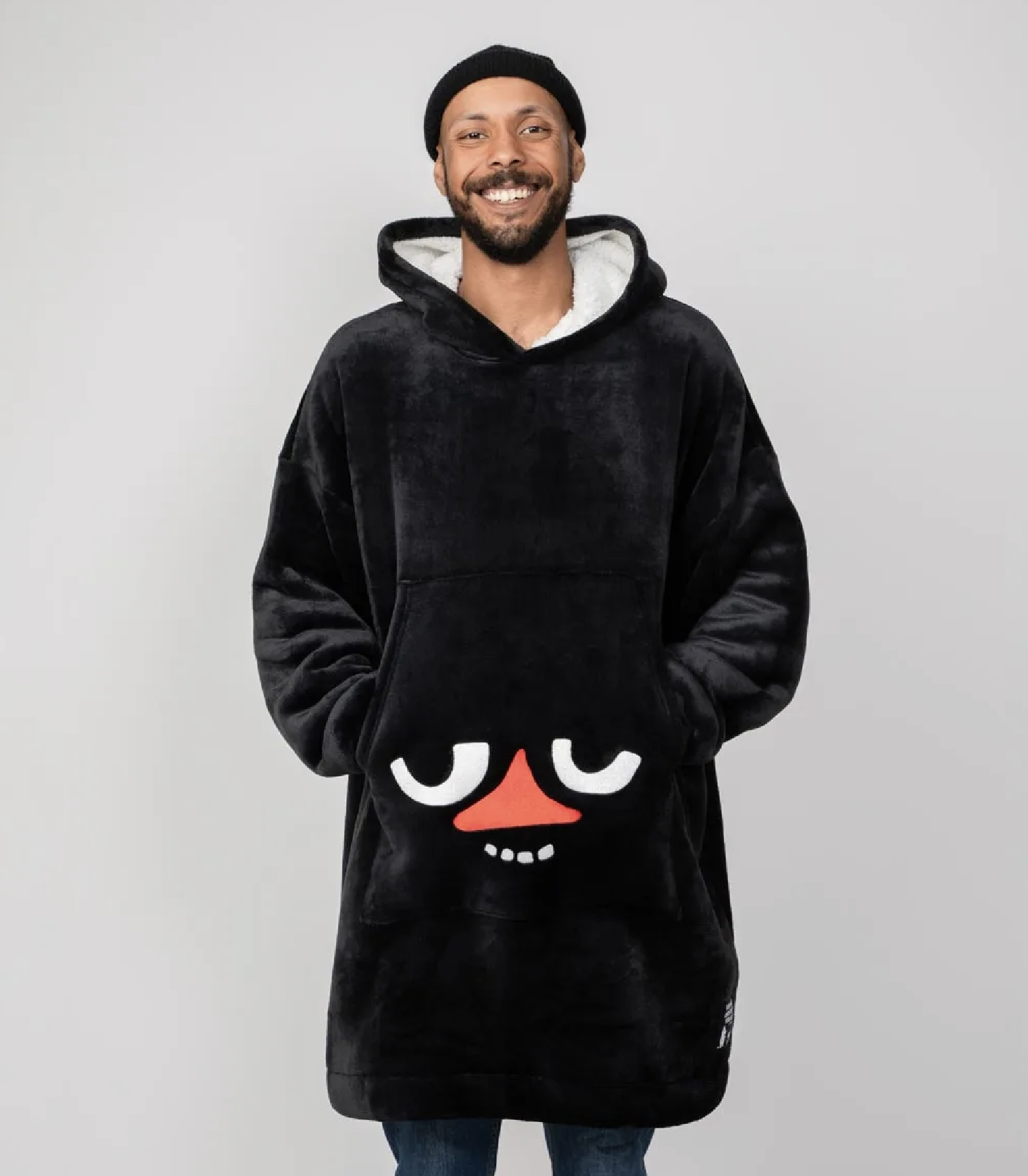 Moomin Adult Giant Hoodie - Stinky black - 3
