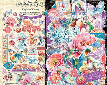 Graphic45 - Flight of Fancy - Ephemera  Assortment