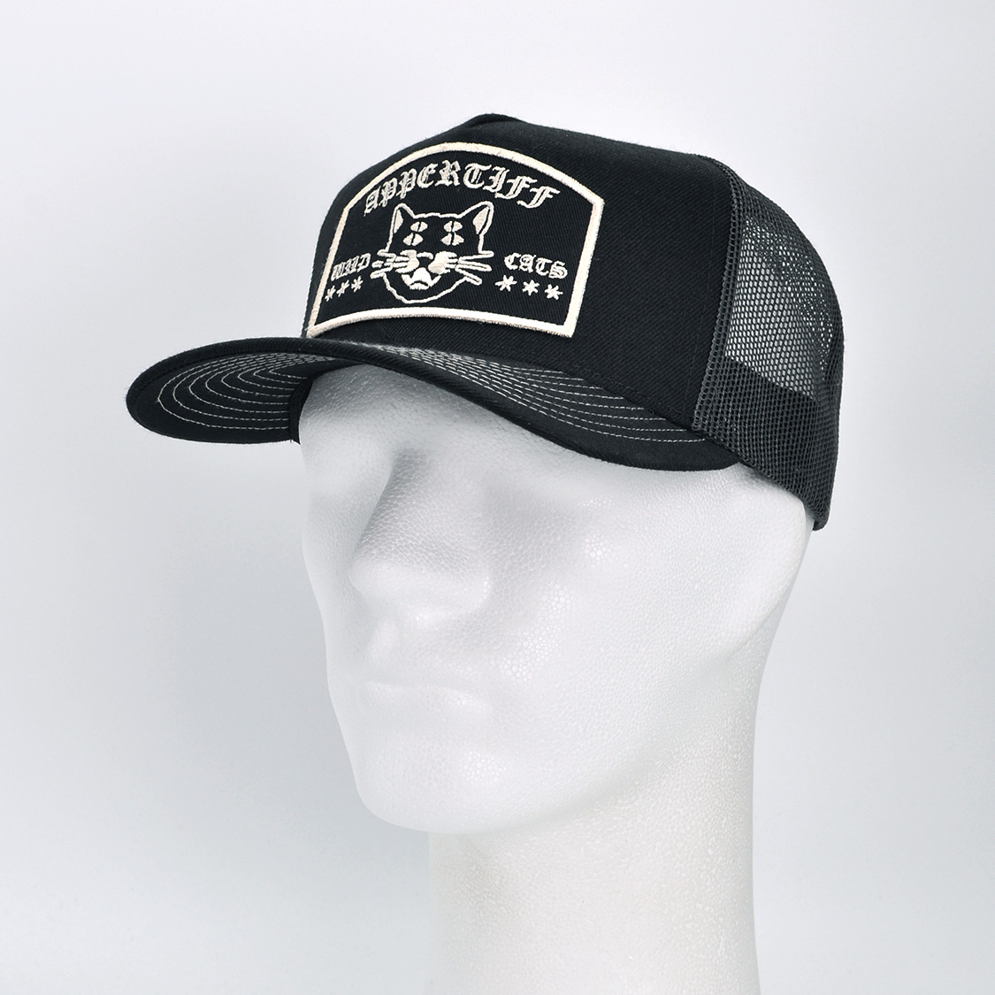 appertiff - Wild Cats Trucker Black/Beige