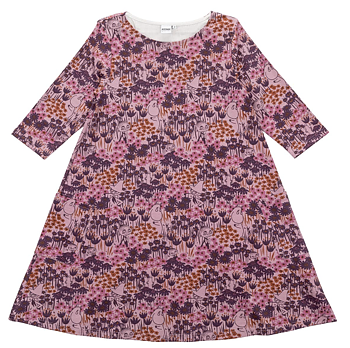 moomin dress ladies Moomin Hely Dress Spring Chestnut Grey