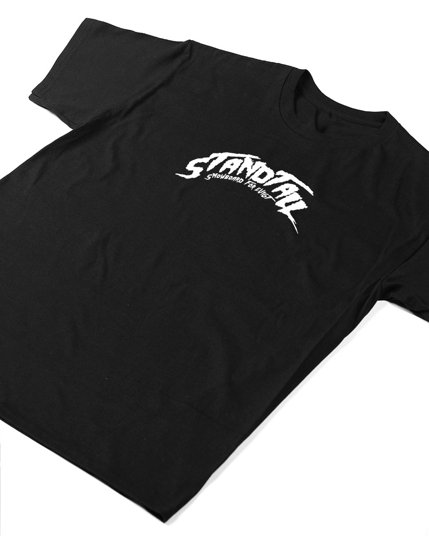 Stand Tall Junior T-Shirt - Snowboard För Evigt Black - 2