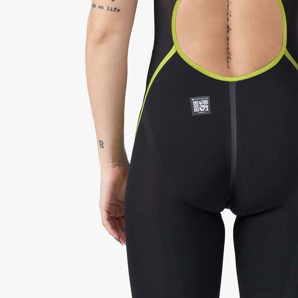 Jaked J-EKO, open back, tävlingsbaddräkt - svart - 4