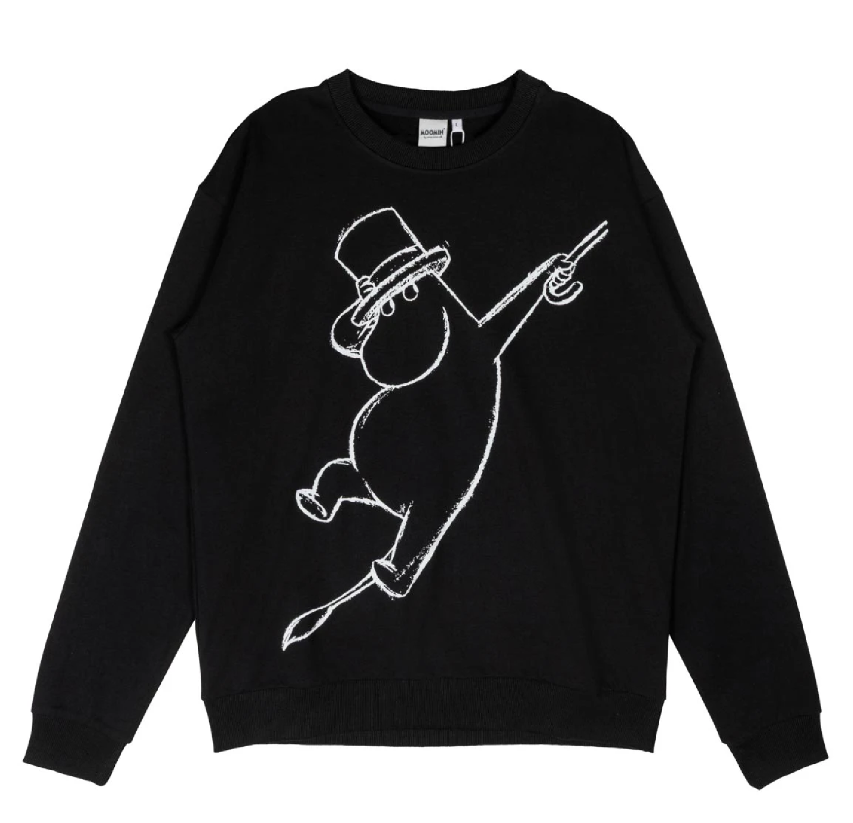 Moomin Men's Collegiate Sweater - Moominpappa Black