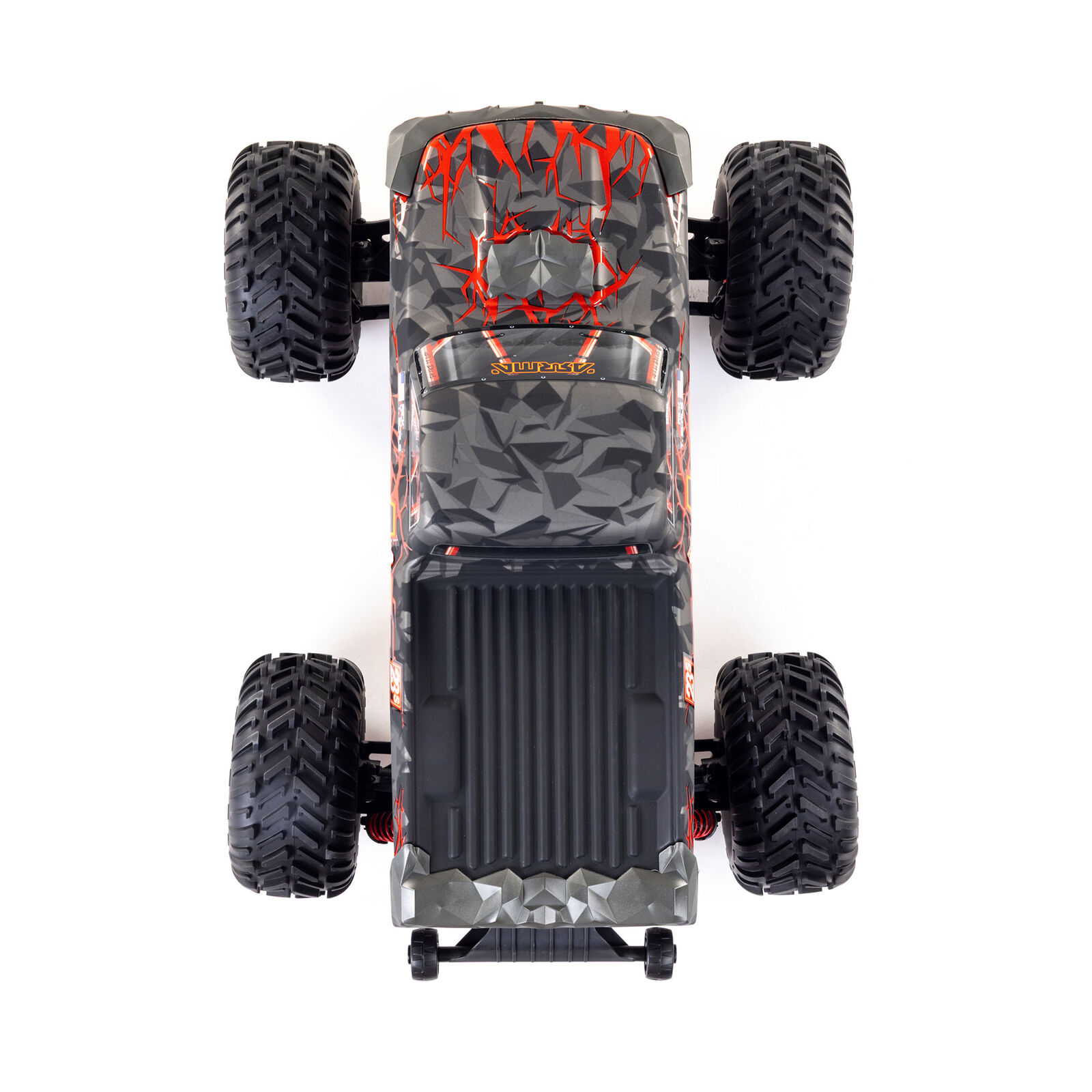 Arrma 1/10 QUAKE 223S DSC 2WD RTR Brushless Monster Truck, Red - 10