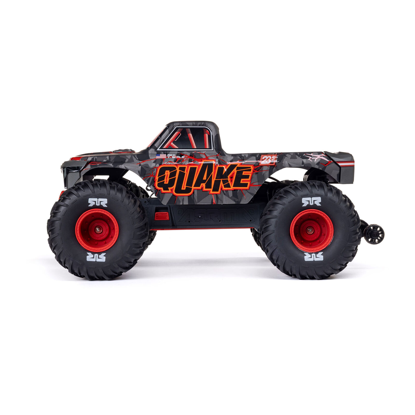 Arrma 1/10 QUAKE 223S DSC 2WD RTR Brushless Monster Truck, Red - 13