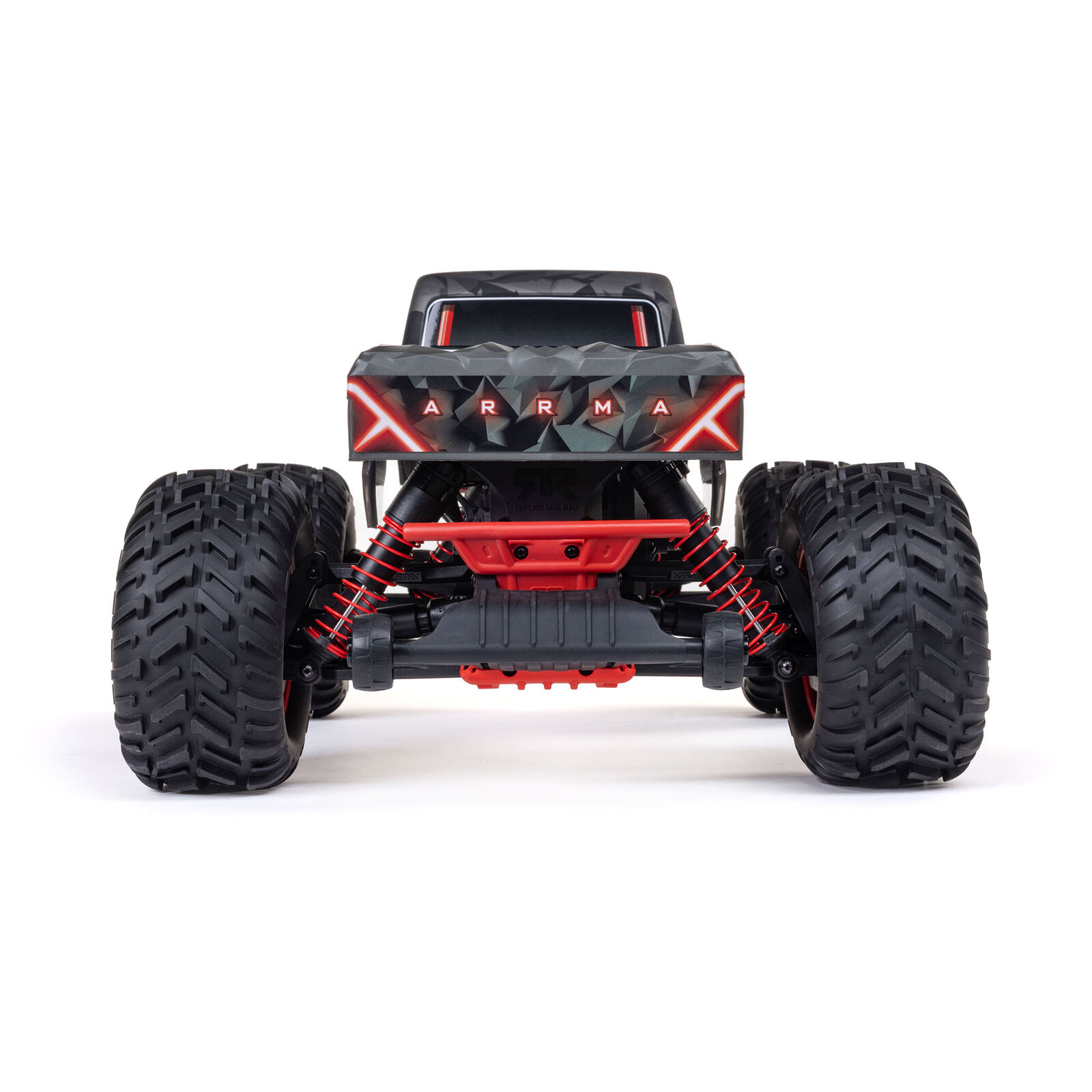 Arrma 1/10 QUAKE 223S DSC 2WD RTR Brushless Monster Truck, Red - 11