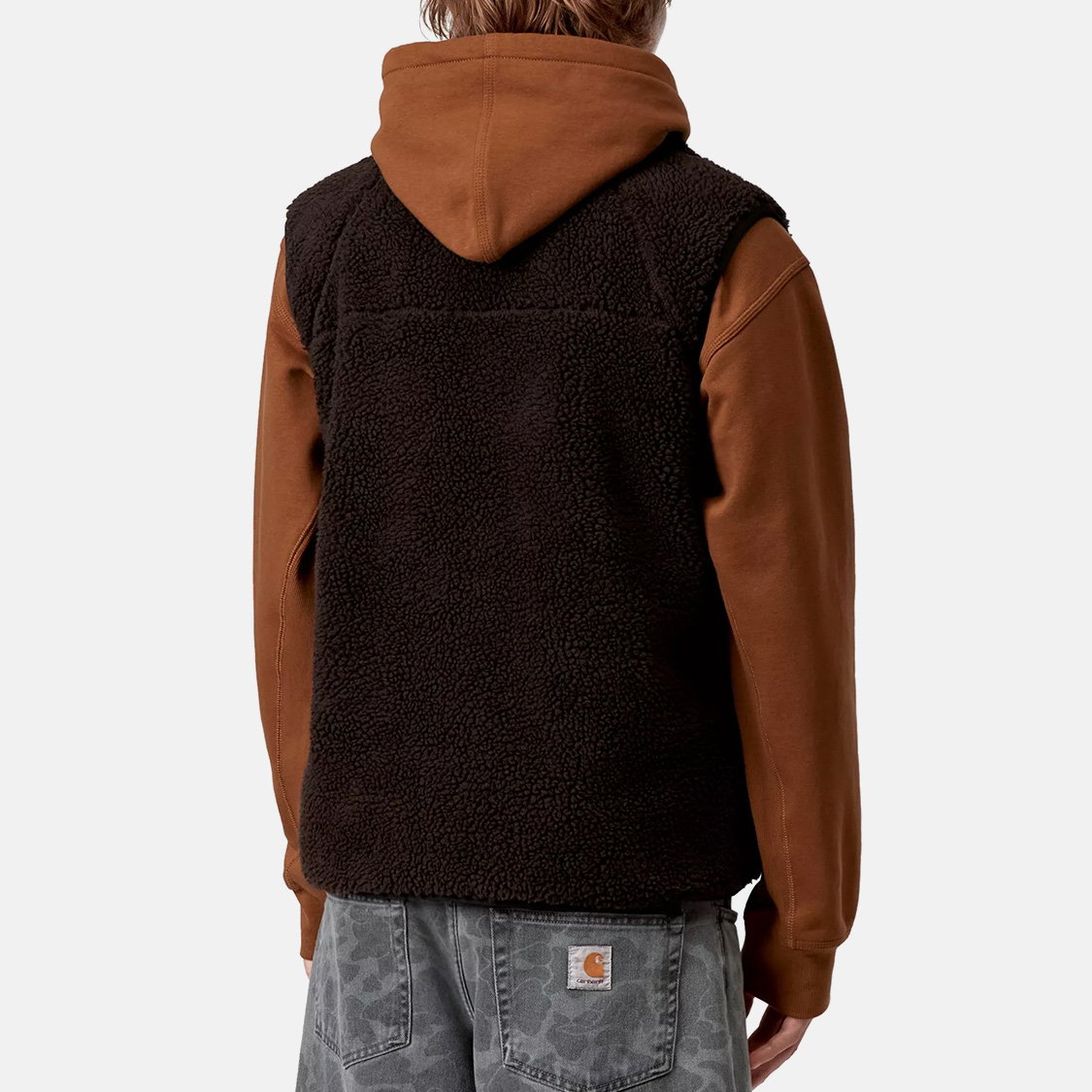 Carhartt WIP - Prentis Vest Liner Palisander/Black - 3