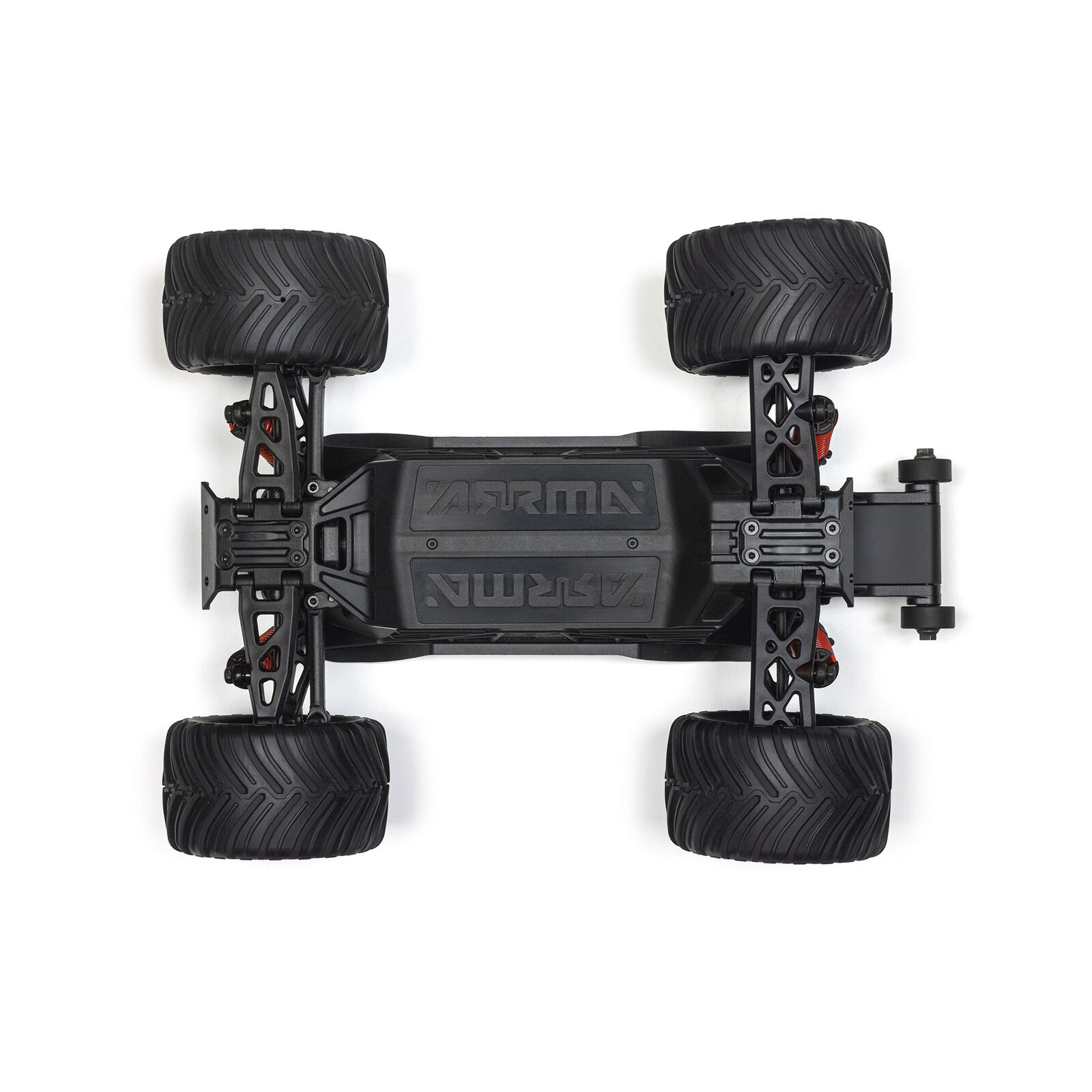Arrma 1/16 QUAKE GROM 4X4 RTR Brushed Monster Truck (Battery & Charger Included), Red - 5