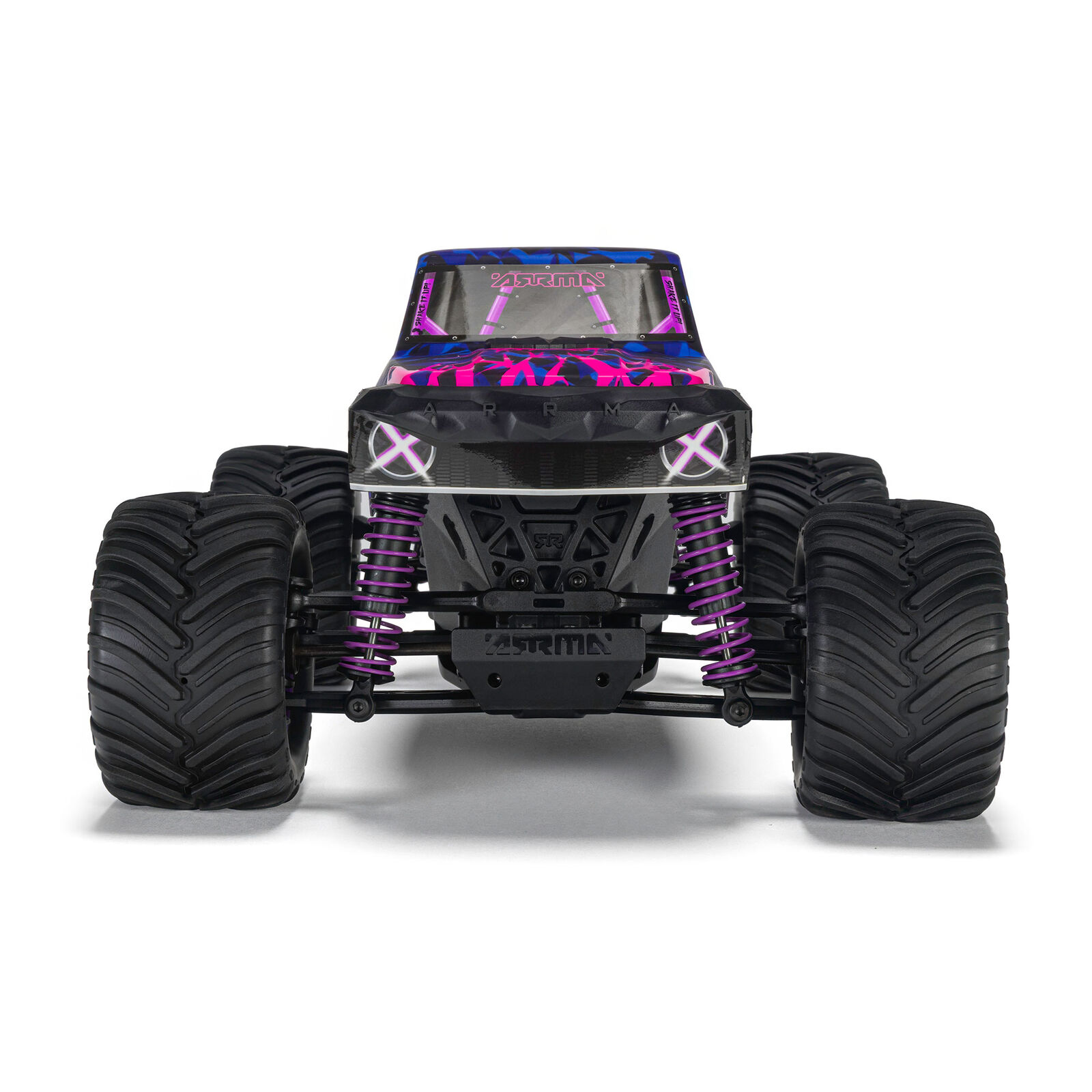 Arrma 1/16 QUAKE GROM 4X4 RTR Brushed Monster Truck (Battery & Charger Included), Purple - 5
