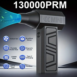 Trådlös Kraftfull Luftblåsare - 130 000 RPM