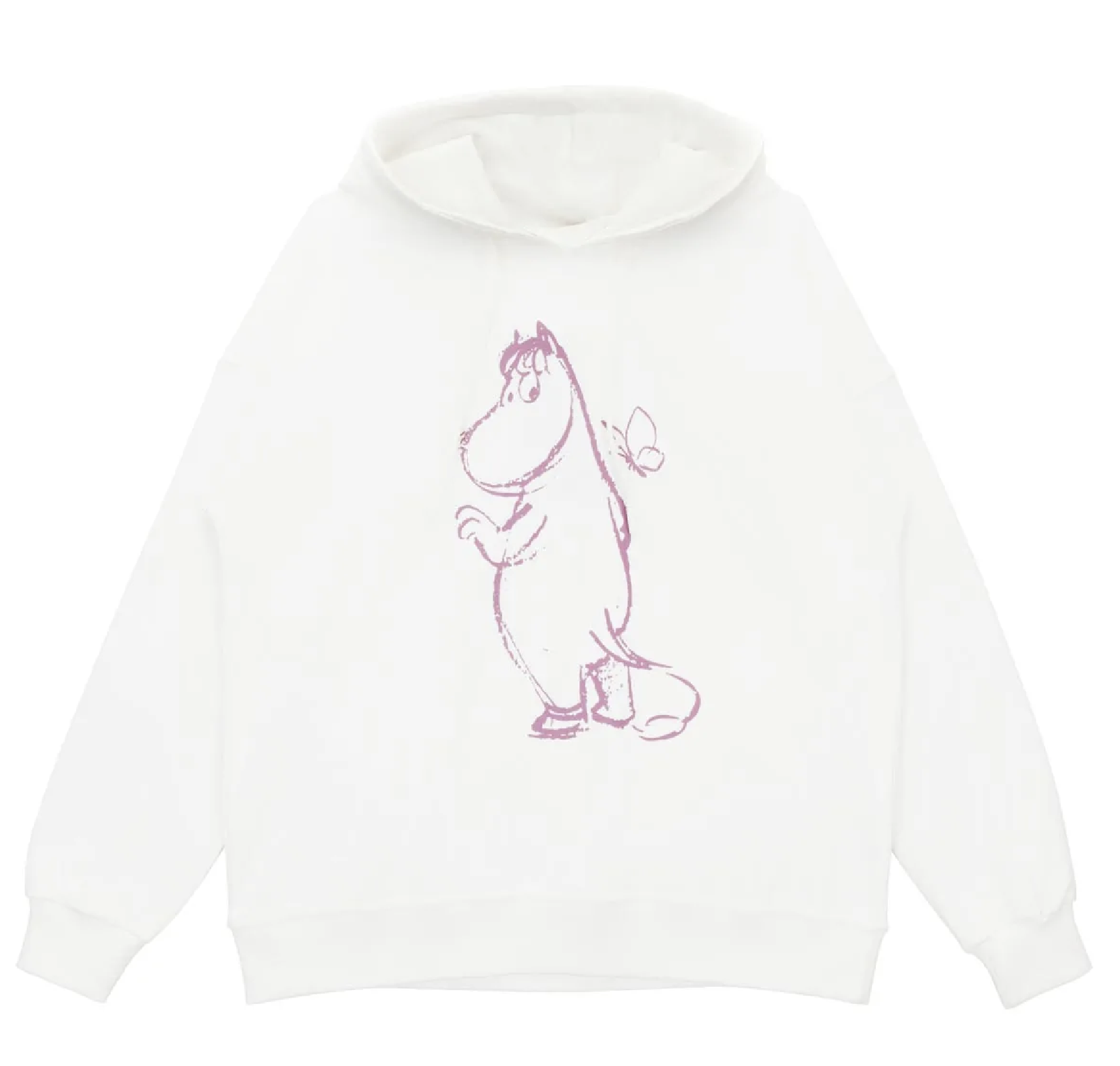 Moomin Women's Hoodie - Butterfly Lady