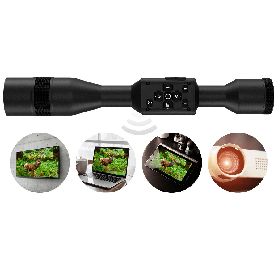ATN X-Sight 5 LRF, 5-25x Digitalt Dag & Nattsikte - 6