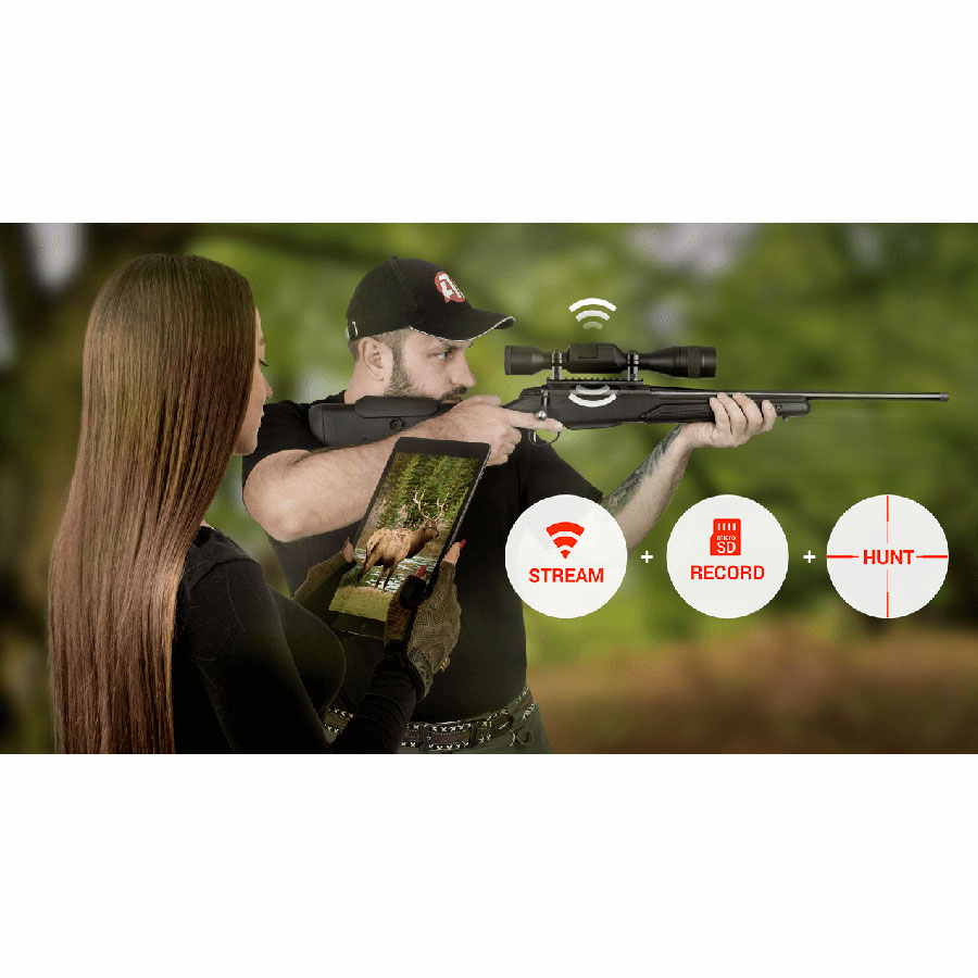 ATN X-Sight 5 LRF, 5-25x Digitalt Dag & Nattsikte - 5