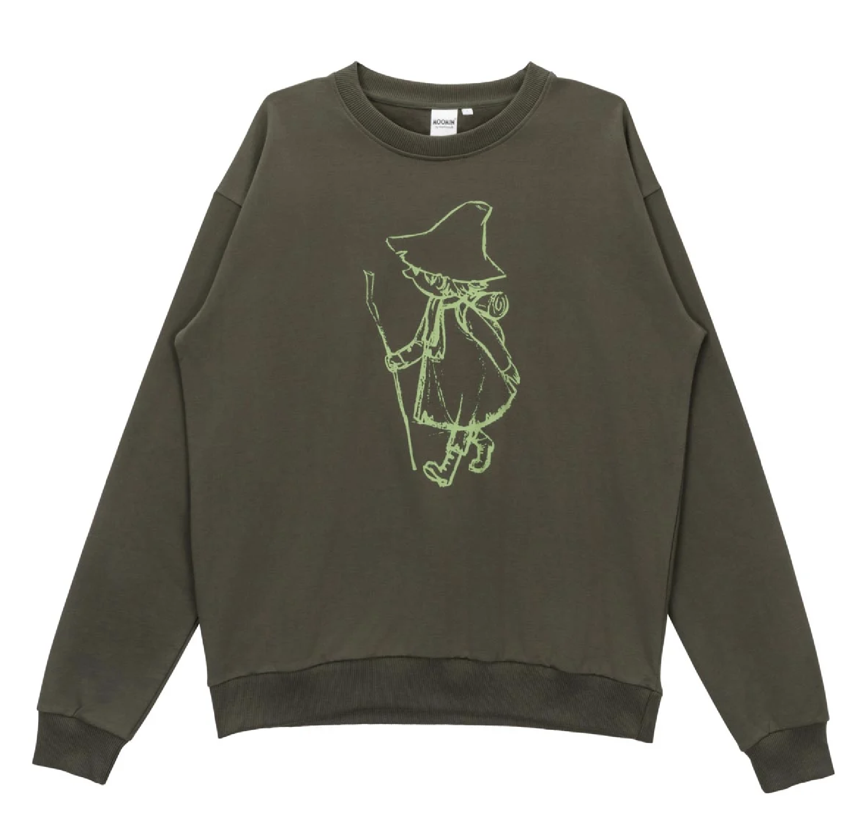 Moomin Men's Collegiate Sweater - Hiker green