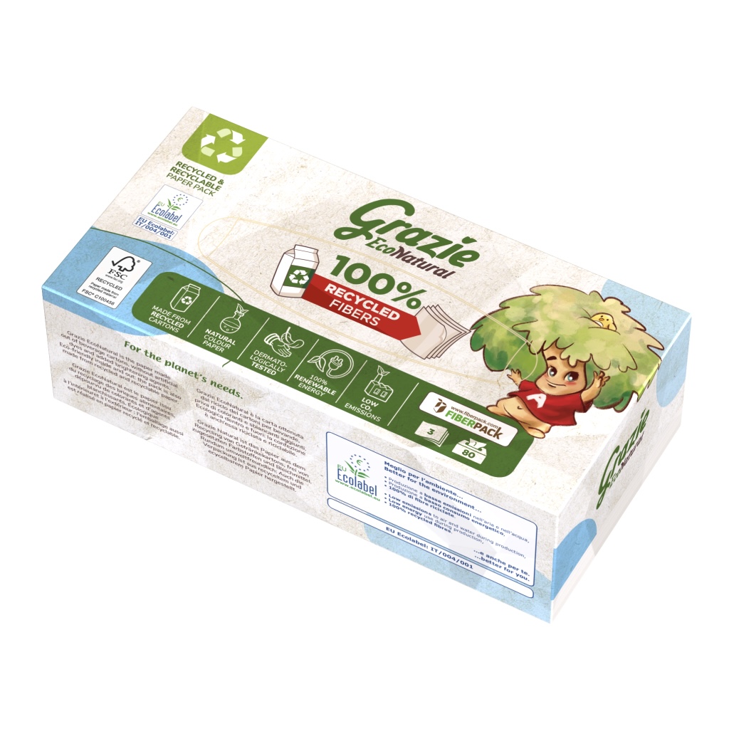 Servetter Gracie Natural 80st