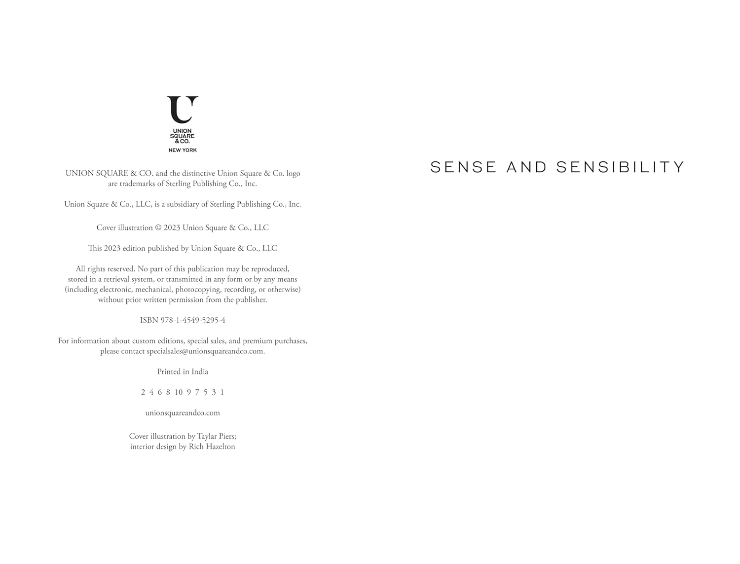 Jane Austen : Sense and Sensibility - Signature Gilded Editions - 5
