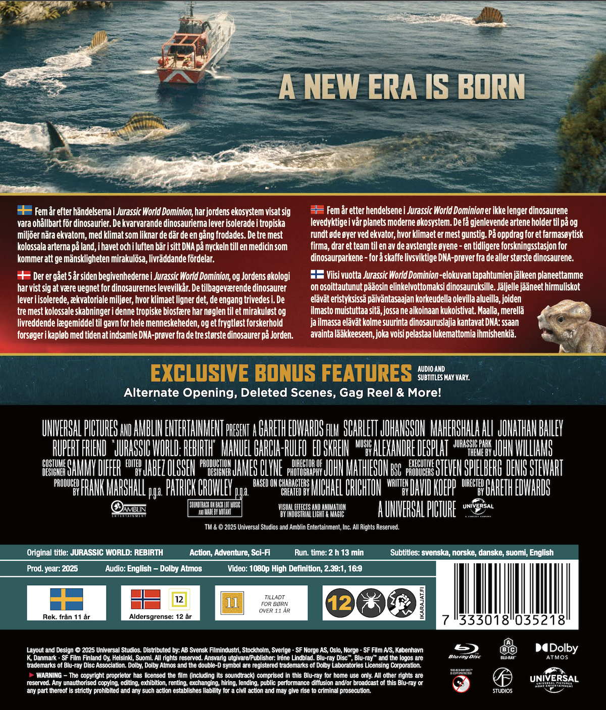 Jurassic World: Rebirth (Blu-ray) - 2