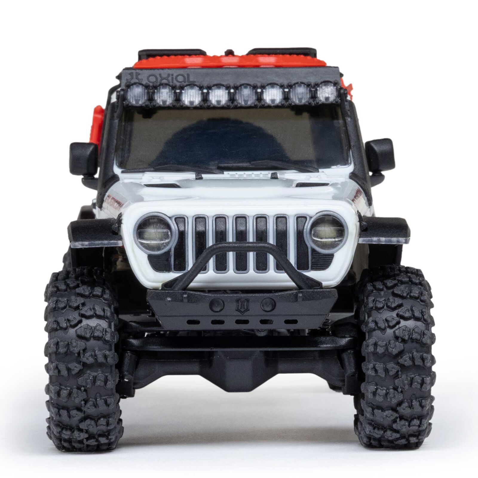 Axial 1/30 SCX30 Jeep Wrangler JLU 4X4 RTR Brushed Rock Crawler (Battery & Charger Included), White - 4